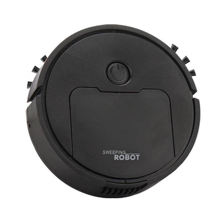 3 in 1 Mini Vacuum Cleaner Intelligent Sweeping Robot(Black) by buy2fix