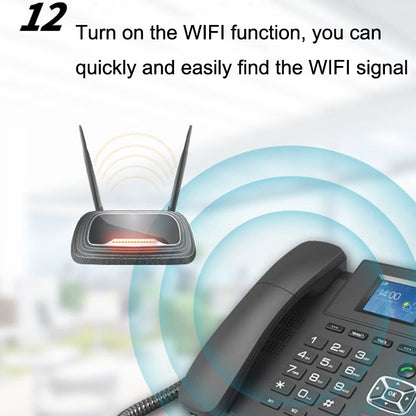 P03 4G+VOIP Dual Mode Wireless Fixed Line SIP Network Phone IP Enterprise Office Phone Wireless Landline by buy2fix