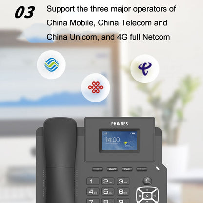 P03 4G+VOIP Dual Mode Wireless Fixed Line SIP Network Phone IP Enterprise Office Phone Wireless Landline by buy2fix