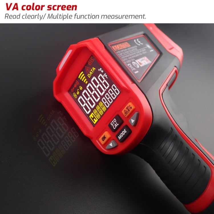 TASI TA603B -32-1380 degrees Celsius Color Screen Infrared Thermometer Industrial Electronic Thermometer - Thermostat & Thermometer by TASI | Online Shopping UK | buy2fix