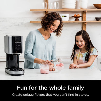 For Ninja NC299AMZ NC300 Ice Cream Storage Containers with Lids, Speci: 2 Cups - Food Disposer Parts by buy2fix | Online Shopping UK | buy2fix