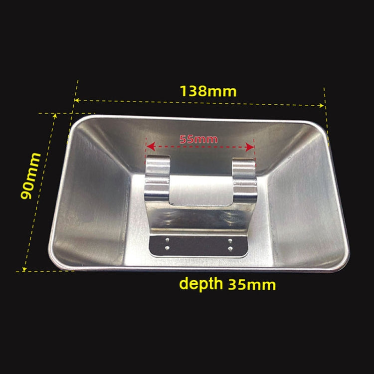 F025 Stainless Steel Plastic Range Hood Oil Cup Oil Receiver - Range Hood Parts by buy2fix | Online Shopping UK | buy2fix