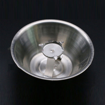 F009 Stainless Steel 3 Claw Round Oil Cup Range Hood Accessories Oil Connection Box - Range Hood Parts by buy2fix | Online Shopping UK | buy2fix