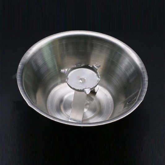 F009 Stainless Steel 3 Claw Round Oil Cup Range Hood Accessories Oil Connection Box - Range Hood Parts by buy2fix | Online Shopping UK | buy2fix
