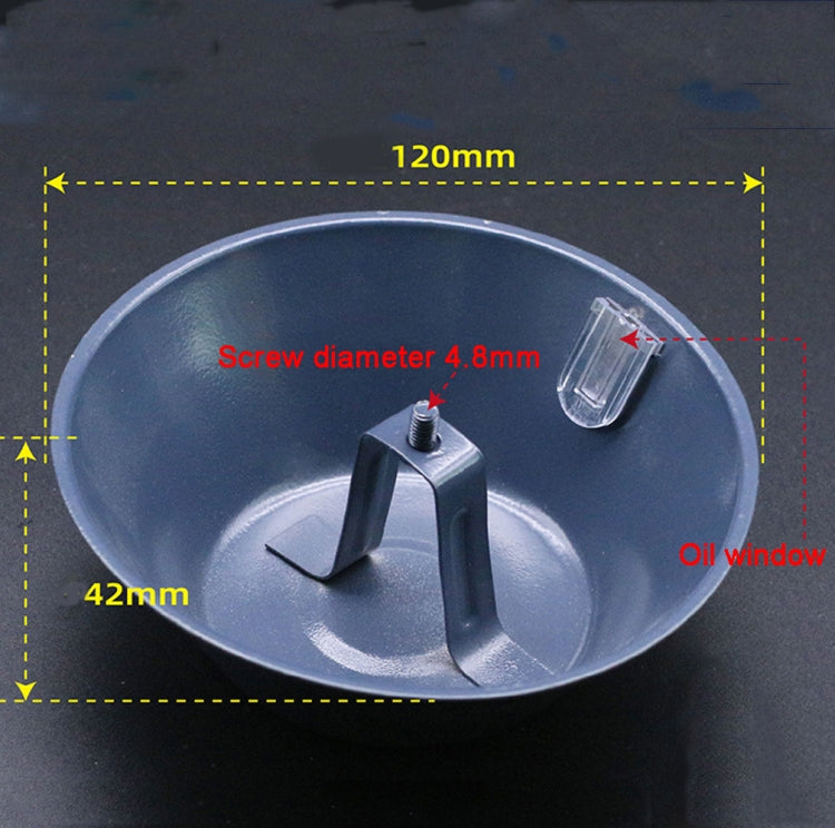 F005 4.8mm  Range Hood Oil Cup Metal Oil Connection Box - Range Hood Parts by buy2fix | Online Shopping UK | buy2fix
