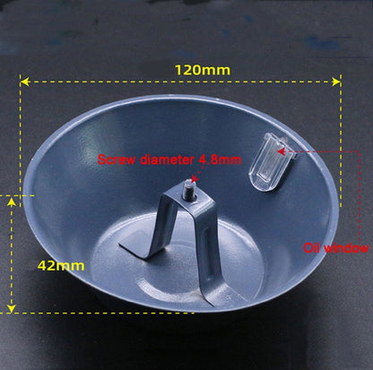 F005 4.8mm  Range Hood Oil Cup Metal Oil Connection Box - Range Hood Parts by buy2fix | Online Shopping UK | buy2fix