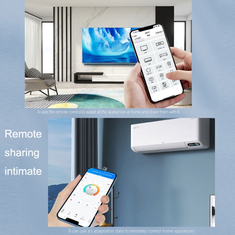 R10 Phone Smart Infrared Transmitter Learning Type Long Distance Remote Control, Interface: 8 Pin - Phone Remote Control by buy2fix | Online Shopping UK | buy2fix
