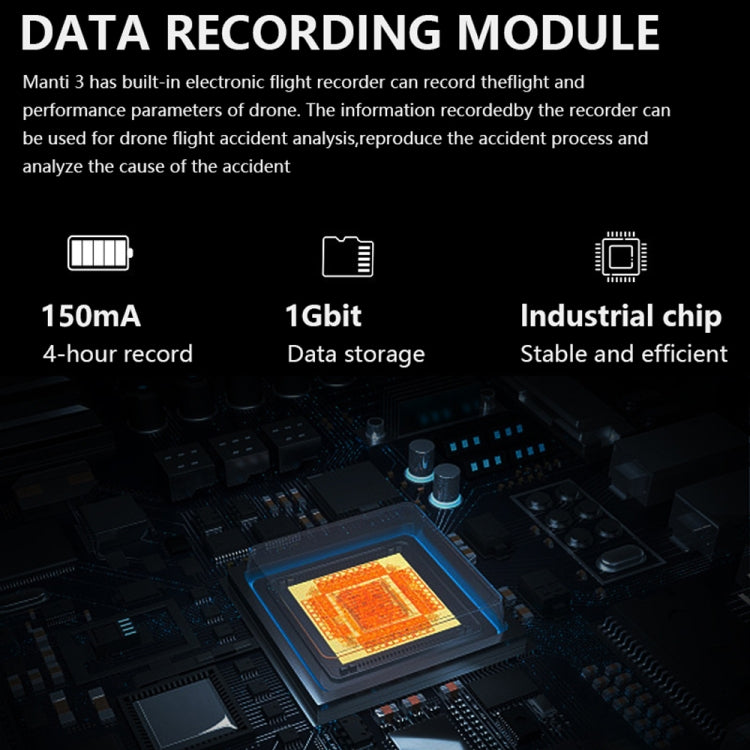 Manti 3 Plus Parachute for DJI Phantom 2 / 3 / 4 Improve Safety Slow Down Fall Speed Accessories by buy2fix