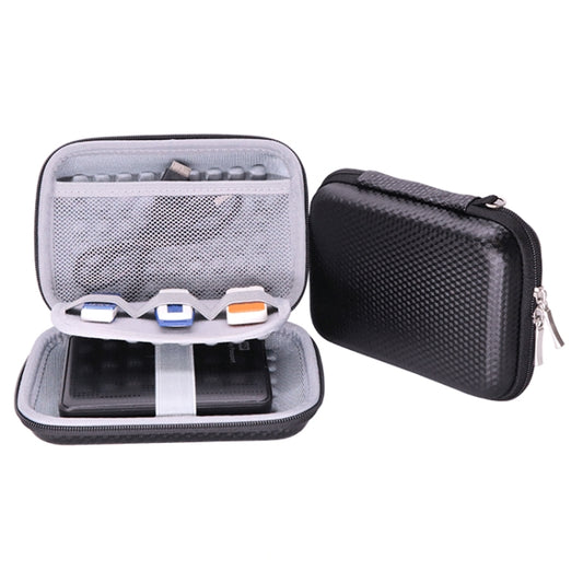 GH1716 2.5 inch EVA Hard Shell Mobile Hard Disk Storage Box Power Supply Bag(Black) by buy2fix