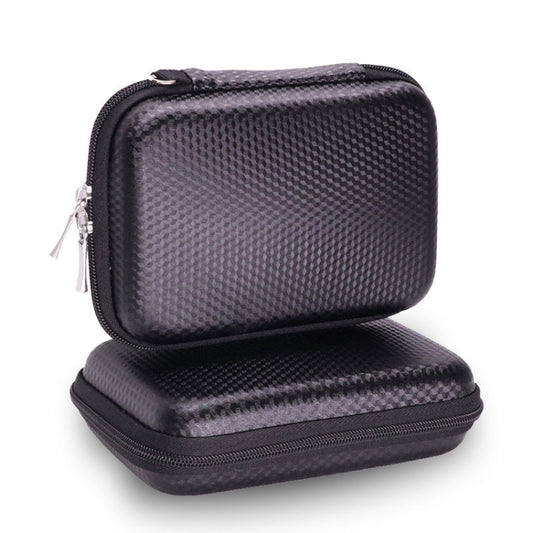 GH1716 2.5 inch EVA Hard Shell Mobile Hard Disk Storage Box Power Supply Bag(Black) by buy2fix