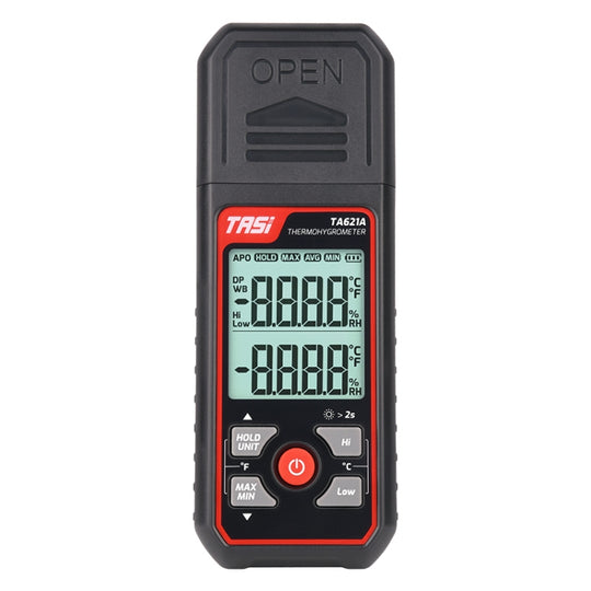 TASI TA621A Thermomètre numérique de point de rosée Jauge d'humidité de température ambiante