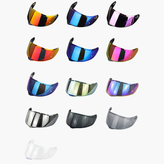 Motorcycle Helmet Lens with Anti-fog Spikes for SOMAN K1/K3SV/K5, Color: Tea Film Revo Purple Red Gold - Helmets by buy2fix | Online Shopping UK | buy2fix