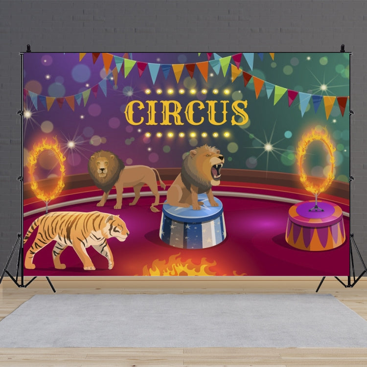 150 x 100cm Circus Amusement Park Ferris Wheel Photography Background Cloth(MDA21565) by buy2fix