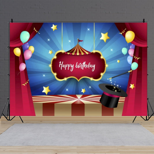 150 x 100cm Circus Amusement Park Ferris Wheel Photography Background Cloth(MDT03782) by buy2fix