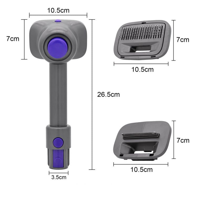 For Dyson V6 V7 V8 V10 V11 Vacuum Cleaner Pet Hair Suction Head, Spec: Standard - For Dyson Accessories by buy2fix | Online Shopping UK | buy2fix