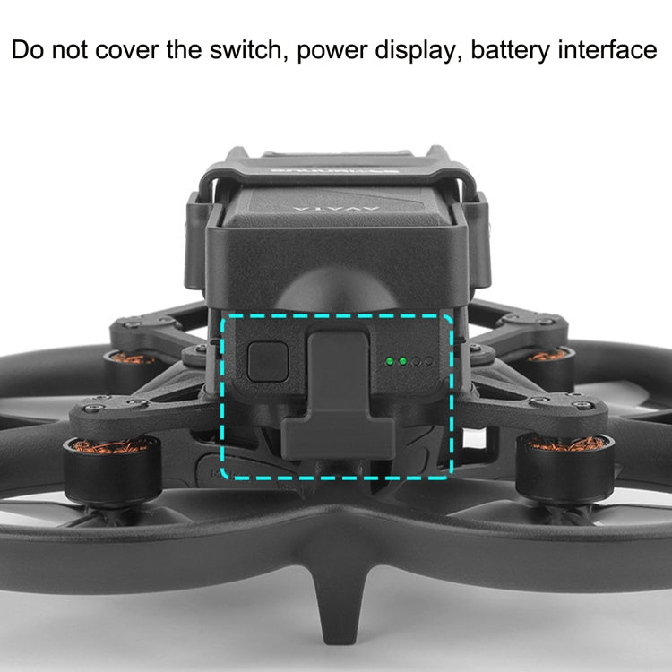 Sunnylife AT-DC503 For DJI Avata Battery Anti-Release Buckle Anti-Loose Falling Folding Buckle(Black) - Other by Sunnylife | Online Shopping UK | buy2fix