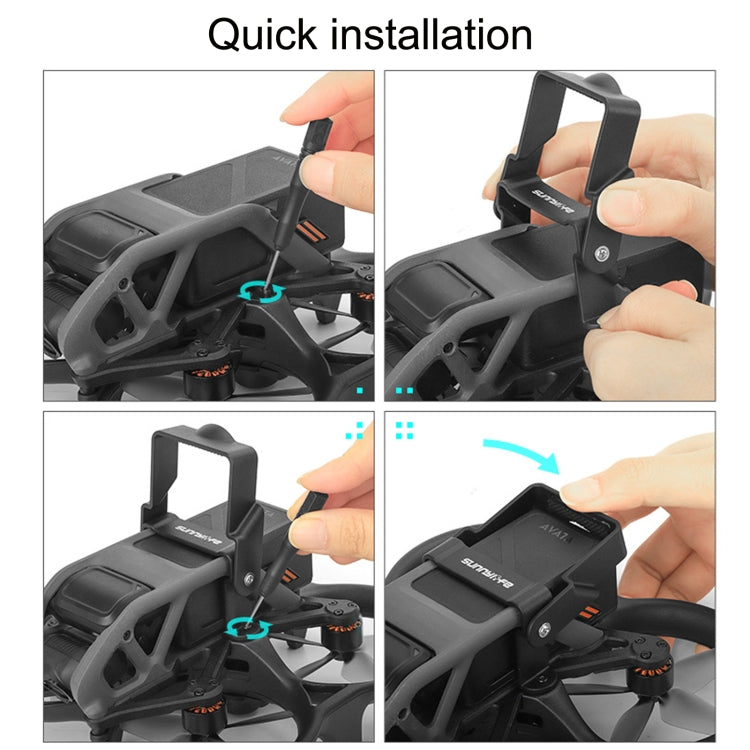 Sunnylife AT-DC503 For DJI Avata Battery Anti-Release Buckle Anti-Loose Falling Folding Buckle(Black) - Other by Sunnylife | Online Shopping UK | buy2fix