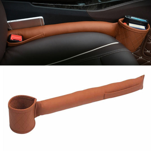Car Seat Gap Leak-Proof Plugs Debris Storage Bag, Color: Brown Principal Driver by buy2fix