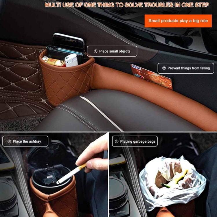 Car Seat Gap Leak-Proof Plugs Debris Storage Bag, Color: Gray Principal Driver by buy2fix