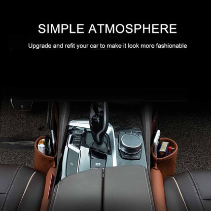 Car Seat Gap Leak-Proof Plugs Debris Storage Bag, Color: Gray Principal Driver by buy2fix