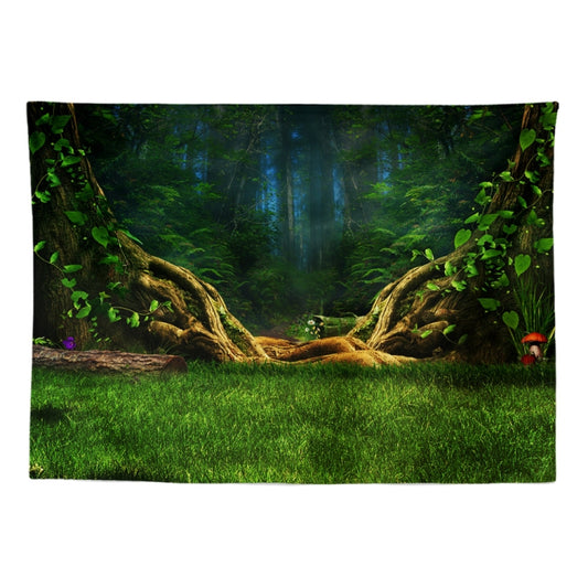 Dream Forest Series Party Banquet Decoration Tapestry Photography Background Cloth, Size: 100x75cm(F) by buy2fix