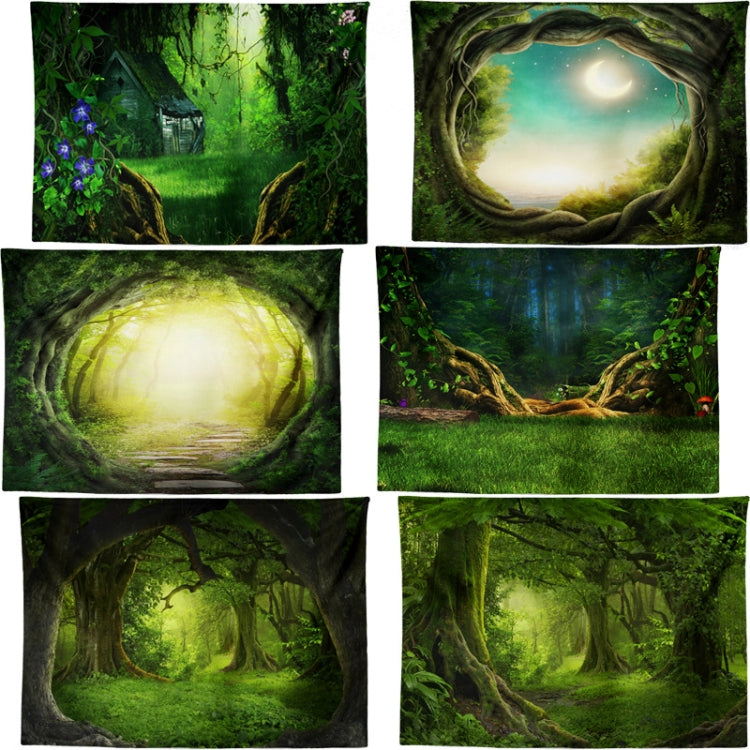 Dream Forest Series Party Banquet Decoration Tapestry Photography Background Cloth, Size: 150x200cm(G) by buy2fix
