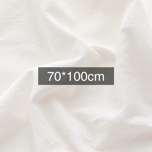 70 x 100cm Encrypted Texture Cotton Photography Background Cloth(Off-white) by buy2fix