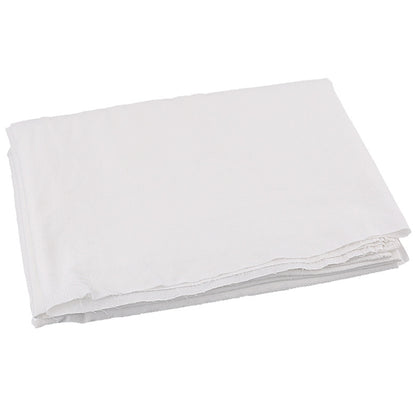 140 x 200cm Encrypted Texture Cotton Photography Background Cloth(White) - Solid Color by buy2fix | Online Shopping UK | buy2fix