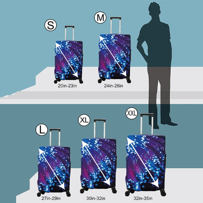 Graffiti Luggage Dust Cover Outdoor Travel Thick Elastic Luggage Protective Cover, Size: XL (24-26 inches)(T-021) - Dust Covers by buy2fix | Online Shopping UK | buy2fix