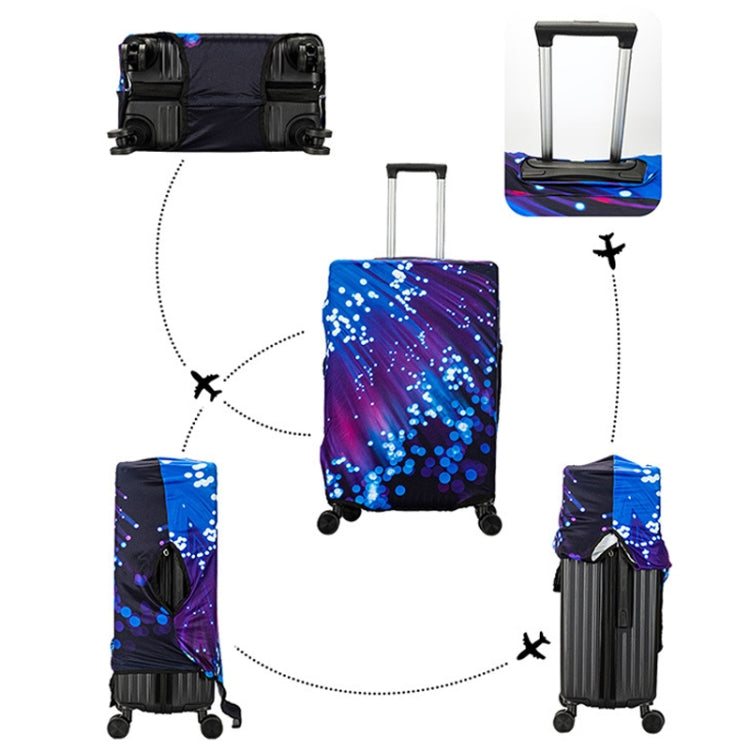 Graffiti Luggage Dust Cover Outdoor Travel Thick Elastic Luggage Protective Cover, Size: XL (24-26 inches)(T-021) - Dust Covers by buy2fix | Online Shopping UK | buy2fix