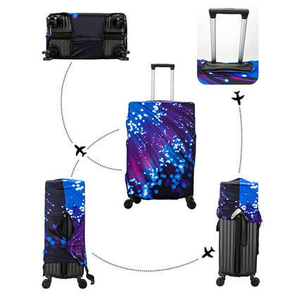 Graffiti Luggage Dust Cover Outdoor Travel Thick Elastic Luggage Protective Cover, Size: XL (24-26 inches)(T-021) - Dust Covers by buy2fix | Online Shopping UK | buy2fix