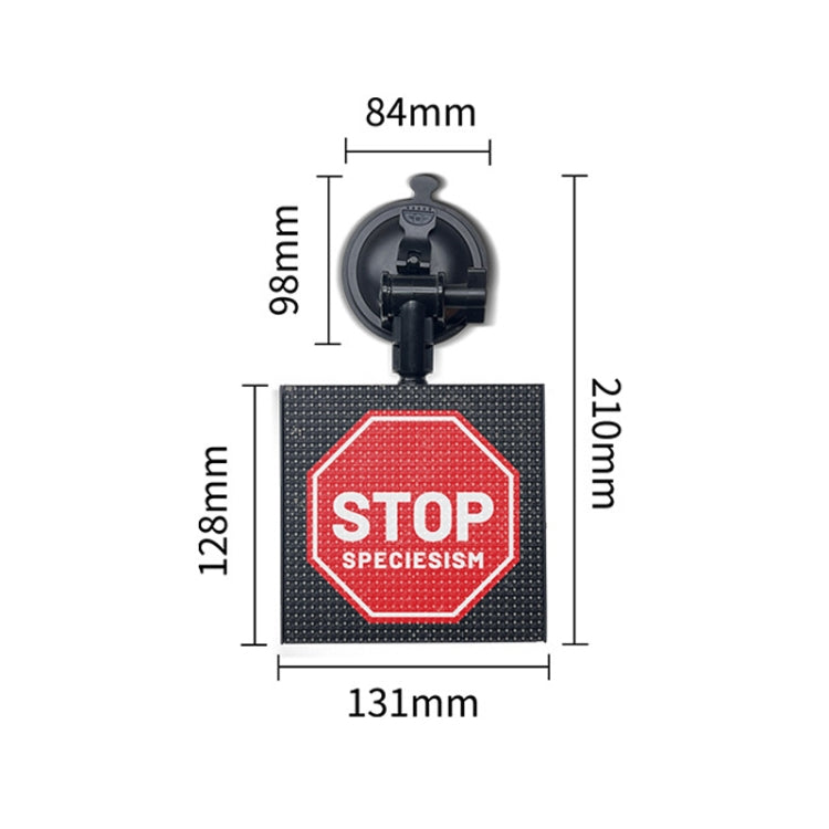LED Dynamic Emoticon Car Bluetooth Display Screen 5V USB Interface - Car Monitor by buy2fix | Online Shopping UK | buy2fix