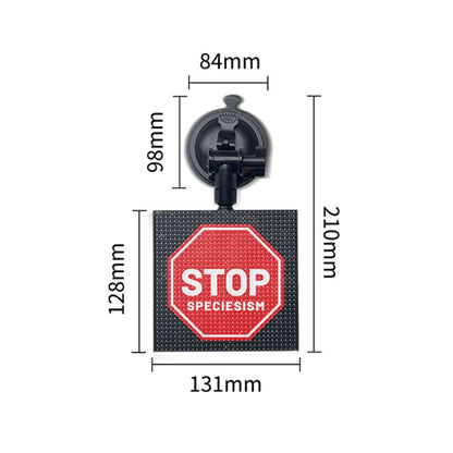 LED Dynamic Emoticon Car Bluetooth Display Screen 5V USB Interface - Car Monitor by buy2fix | Online Shopping UK | buy2fix
