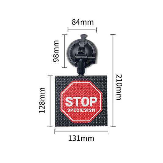 LED Dynamic Emoticon Car Bluetooth Display Screen 5V USB Interface - Car Monitor by buy2fix | Online Shopping UK | buy2fix