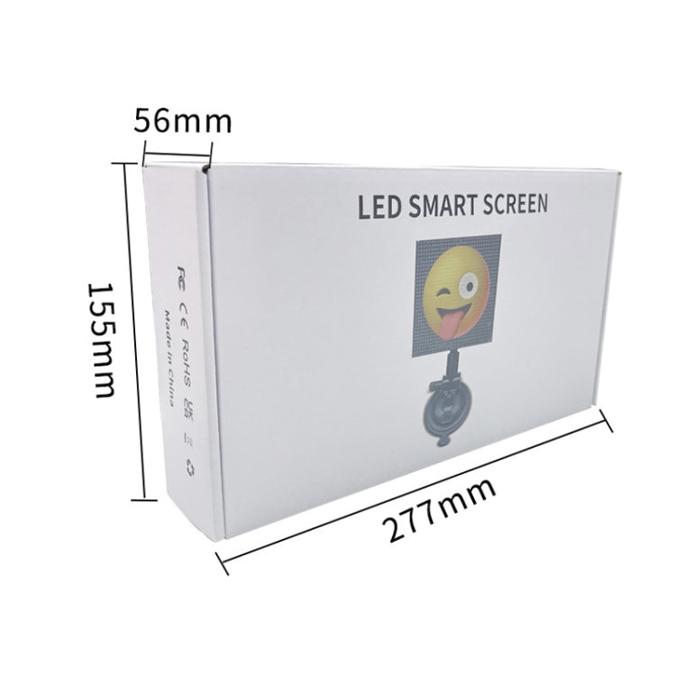 LED Dynamic Emoticon Car Bluetooth Display Screen 5V USB Interface - Car Monitor by buy2fix | Online Shopping UK | buy2fix