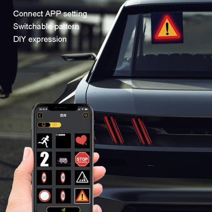 LED Dynamic Emoticon Car Bluetooth Display Screen 5V USB Interface - Car Monitor by buy2fix | Online Shopping UK | buy2fix