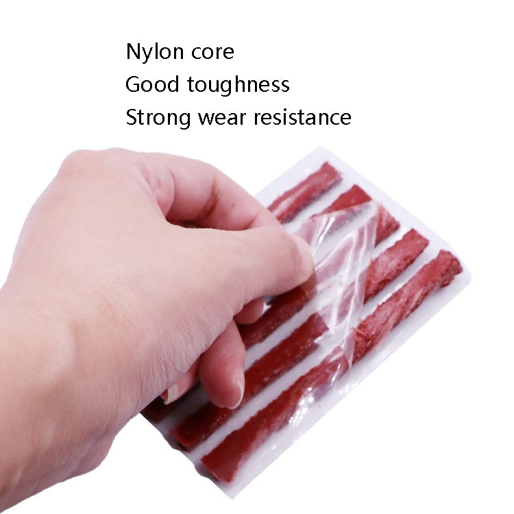 5pcs /Pack Long Car Fast Tire Patch Adhesive Strips Motorcycle Bike Adhesive Strip Tire Repair Tools by buy2fix