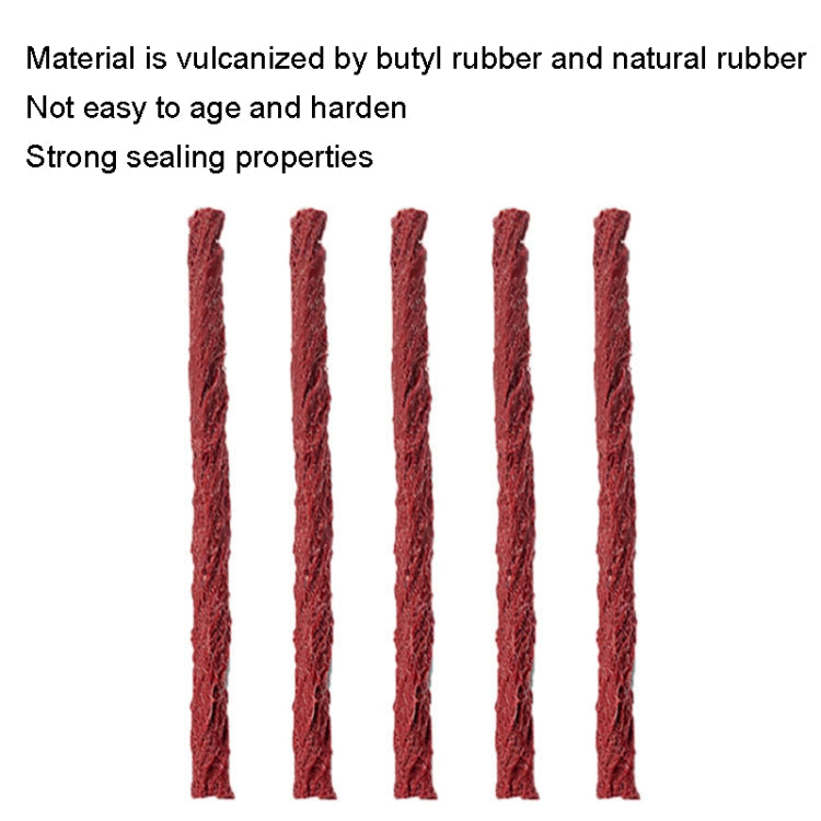 5pcs /Pack Long Car Fast Tire Patch Adhesive Strips Motorcycle Bike Adhesive Strip Tire Repair Tools by buy2fix