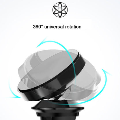 Air Outlet Type Aluminum Alloy Car Magnetic Suction Bracket Navigation Phone Holder(Silver) by buy2fix