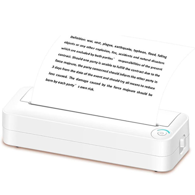Bluetooth Connection Inkless A4 Printer Portable Mini Student Office Home Photo Printer, Model: X8 - Photo Printers by Huawei | Online Shopping UK | buy2fix