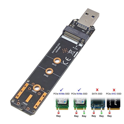 ENCNVME-R33 USB 3.2 Gen 2 10Gbps To NVMe M.2 SSD Adapter RTL9210 Chips For M Key M2 NVMe by buy2fix