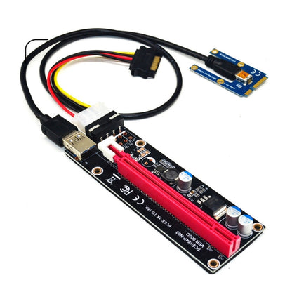 PCE164P-N03 VER006C Mini PCI-E 1X To 16X Riser For Laptop External Image Card, Spec: Blackboard 4pin by buy2fix