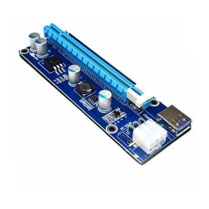 PCE164P-N03 VER006C Mini PCI-E 1X To 16X Riser For Laptop External Image Card, Spec: Blue Board 6pin by buy2fix