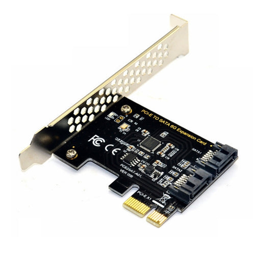 PCE2SAT-A01 PCI-E 1X To SATA3.0 Expansion Card 6 Gbps Transfer Card by buy2fix