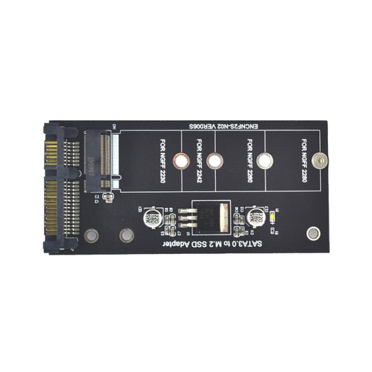 ENCNF2S-N01 NGFF To SATA3 Transfer Card M.2 KEY B-M SSD To 6Gbps Interface Conversion Adapter Without Baffle by buy2fix