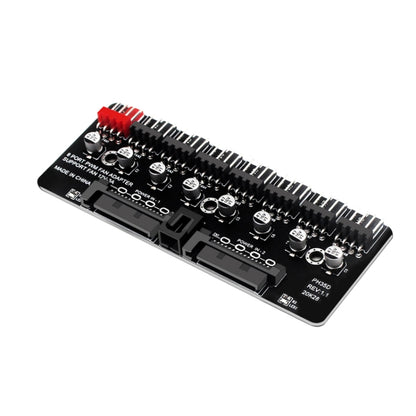 PWM Fan Hub Computer CPU Fan Extender(SATA Interface) by buy2fix