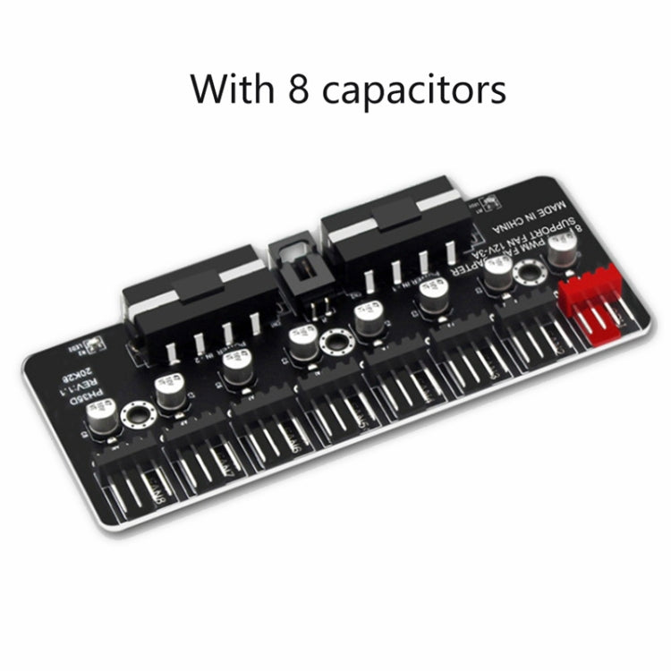 PWM Fan Hub Computer CPU Fan Extender(Big 4Pin Interface) by buy2fix