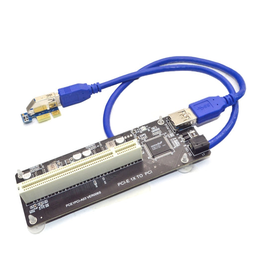 PCI-E 1X To Single PCI Riser Card Extend Adapter Add Expansion Card For PC Computer by buy2fix