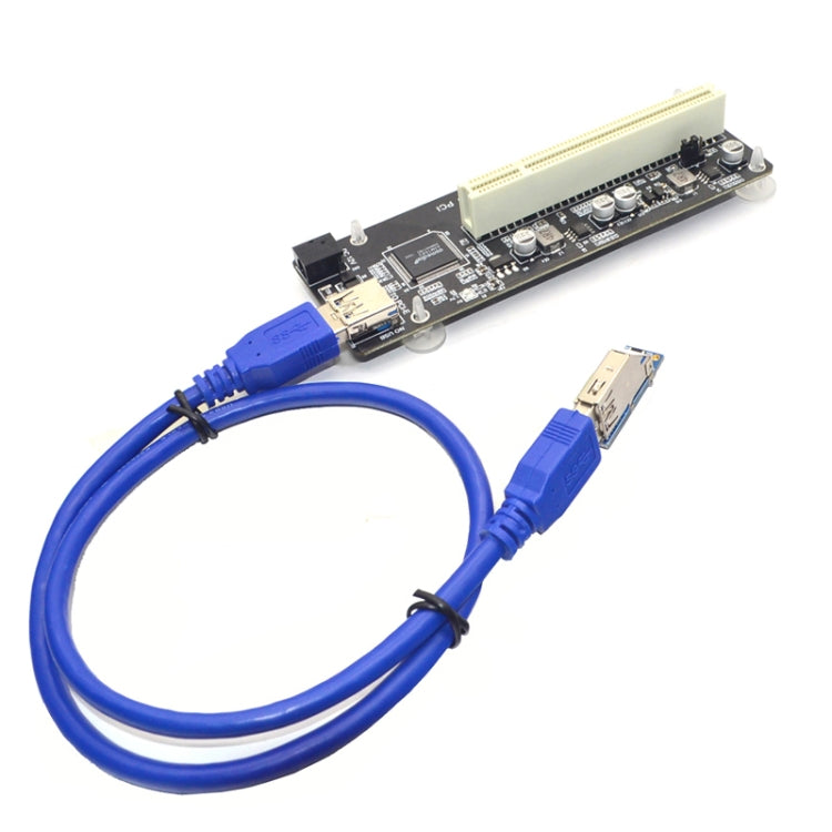 PCI-E 1X To Single PCI Riser Card Extend Adapter Add Expansion Card For PC Computer by buy2fix