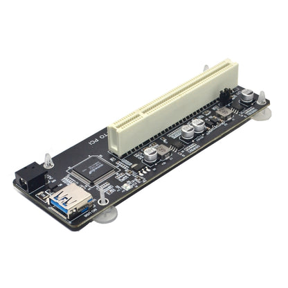 PCI-E 1X To Single PCI With baffle Riser Card Extend Adapter Add Expansion Card For PC Computer by buy2fix